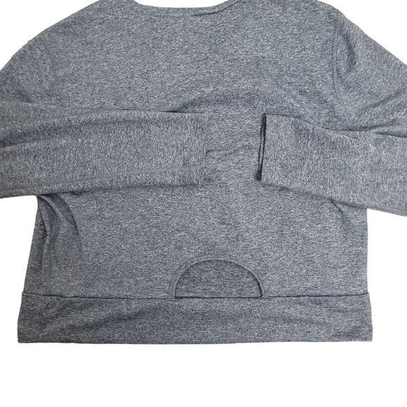 Old‎ Navy Womens XL Tall Grey Cozecore Long Sleeve Soft Tech Active Top - Picture 7 of 9